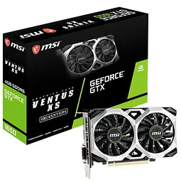Відеокарта MSI GTX 1650 4GB Ventus XS OCV3 (GTX 1650 D6 VENTUS XS OCV3) (GDDR6, 128 bit, PCI-E 3.0 x16) FR - мініатюра 5