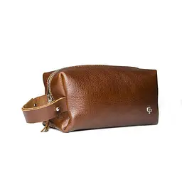 Чоловічий несесер косметичка GRANDE PELLE 9.5х18х9.5 см acs0032154 - мініатюра 3