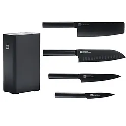Набір ножів Xiaomi HuoHou Set of Knives with Stand 5 in 1 (HU0076) [50184] - мініатюра 1