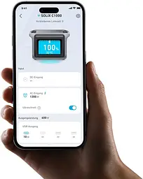 Зарядна станція Anker Solix C1000X 1800W 1056 Wh - мініатюра 4