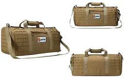 Тактична сумка похідна Solve Койот Laser cut MOLLE на 40 л KT6003105