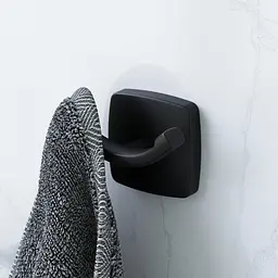 Подвійний гачок для рушників Am.Pm Gem black A9035622, Чорний матовий - мініатюра 2