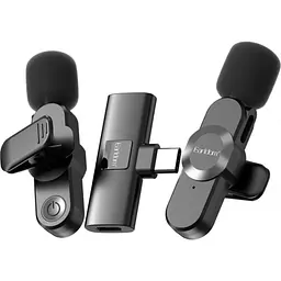 Мікрофонна радіосистема Earldom ET-MC8C USB-C Black [136108]
