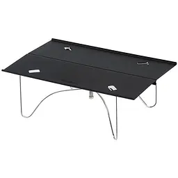 Складаний стіл Naturehike CNK2450JJ024, 31х21 см, алюміній, чорний