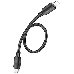 Дата кабель Hoco X96 Hyper Type-C to Lightning 20W (0.25m) Black - мініатюра 3