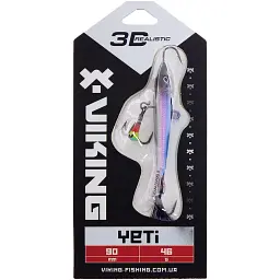Балансир Viking Fishing Yeti Ice Jig 90mm 46.0g #1 Blue Glam - мініатюра 2