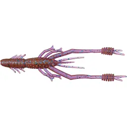 Силікон Reins Ring Shrimp 4" 606 Pink Lox (8 шт/уп)