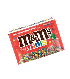 Драже M&M'S Minis Peanut Butter, 240г - мініатюра 3