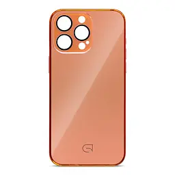 Чехол-накладка для Apple iPhone 15 Pro Max, Replica MagSafe, оранжевый, противоударный защитный чехол с магнитным кольцом MagSafe, защита всего корпуса, TPU+PC, зеркальный, выступающий бортик вокруг экрана, ArmorStandart (ARM76240)