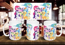 Чашка "My little pony" 425 мл Червона