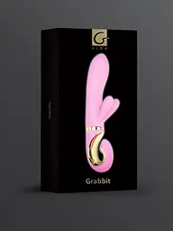 Вібратор-кролик Gvibe Grabbit 22 см (світло-рожевий) - мініатюра 4