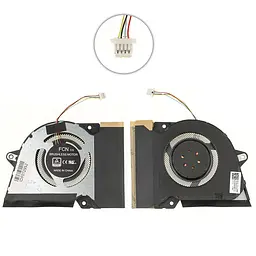 Вентилятор для ноутбука ASUS ROG Zephyrus G14 GA401II (CPU FAN), GA401IH, GA401IU, GA401IV, 12v (13NR03F0AP0101) (Кулер)