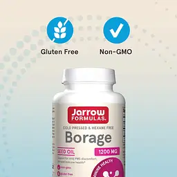 Бурачник Jarrow Formulas Borage 1200 мг 120 капсул - мініатюра 3