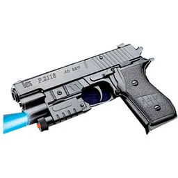 Пістолет A-Toys 18 см пластикові кулі лазер світло інший дизайн K2118-G+