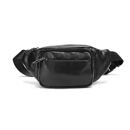 Сумка на пояс з телячої шкіри Tiding Bag t0186A - мініатюра 4