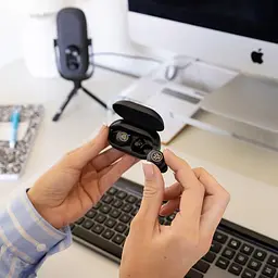 Навушники Jlab TWS JBuds Air Pro Black (IEUEBJBAIRPRORBLK82) - мініатюра 5