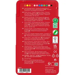 Олівці кольорові Faber-Castell Window Замок, металева коробка, 12 кольорів (115801) (27984)
