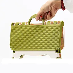 Складаний стільчик табурет A9805GW Зелений з білим - мініатюра 4