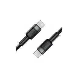 Дата кабель USB-C to USB-C 1.2m 60W black Acefast (6974316285137) - мініатюра 2