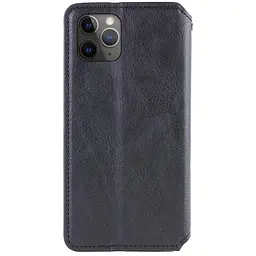 Шкіряний чохол-книжка GETMAN Cubic (PU) для Apple iPhone 12 Pro Max (6.7) Чорний - мініатюра 3
