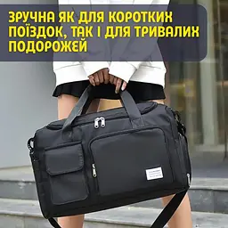 Стильна універсальна жіноча дорожня сумка - мініатюра 6