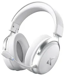 Навушники MCHOSE V9 Pro / Бездротова ігрова гарнітура / 2.4G / Bluetooth з мікрофоном / White