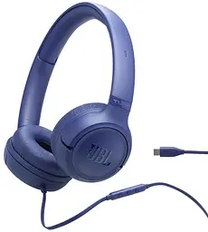 Навушники JBL Tune 530C USB-C сині (JBLT530CBLU)