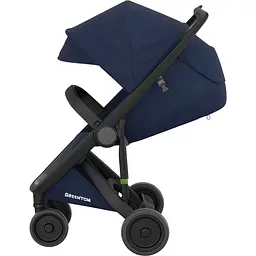 Прогулянкова коляска Greentom Classic Blue-Black (8718858972210) - мініатюра 2