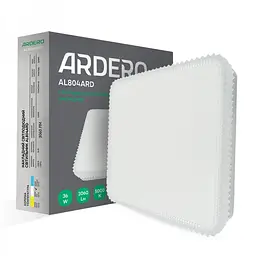 Свiтильник свiтлодiодний Ardero AL804ARD накладний 36W 5000K (80182) - мініатюра 2