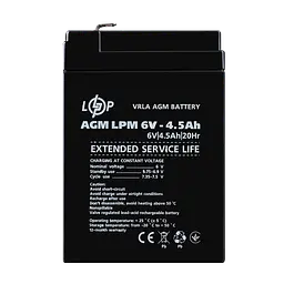 Акумулятор AGM LPM 6V - 4.5 Ah