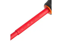 Викрутка діелектрична плоска шліцьова Intertool SL4 х 100 мм 1000 В VT-3205 - мініатюра 3