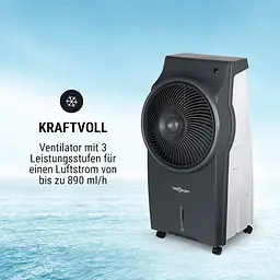Охолоджувач повітря OneConcept Kingcool 4-в-1 Сірий (10031342) - мініатюра 5