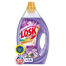 Гель для прання Losk Color Ароматерапія з ефірними оліями та жасмином, 1 л (876088) - мініатюра 2