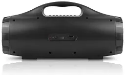 Колонка портативна 2.0 Real-El X-731 Black, 2 x 9 Вт пластиковий корпус, Bluetooth, MicroSD/USB рідер, FM-приймач, живлення від акумулятора, 3600мАхгод - мініатюра 5