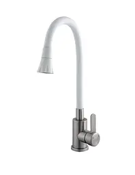 Змішувач для кухні Globus Lux WIEN SBT2-203SA-W07 Білий - мініатюра 2
