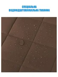 Штора від холоду на липучках Коричнева H 260 x 140 см - мініатюра 6