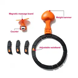 Масажний обруч із відцентровою кулею Massaging Hoop Exerciser - мініатюра 5