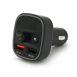 Автомобільний FM-трансмітер-модулятор Bluetooth Voltronic FMQ1 3,1 А, USB, TF - мініатюра 3