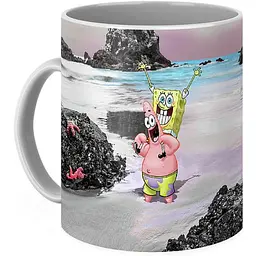 Кухоль GeekLand SpongeBob SquarePants  АРТ SB 02.08 330 мл білий - мініатюра 3