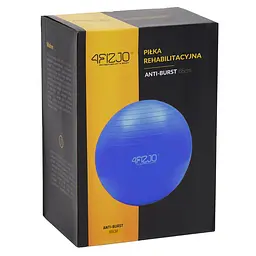 М'яч для фітнесу (фітбол) 4FIZJO 65 см Anti-Burst Blue 4FJ0030 (P-5907222931493) - мініатюра 10