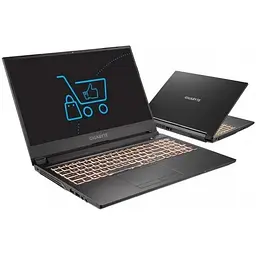Ігровий ноутбук Gigabyte G5 (i5-11400, 512 GB SSD + 240 GB SSD, 16 GB RAM, RTX 3060) Refurbished - мініатюра 2