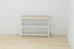 Банкетка універсальна Ferrum-decor Слайм 45x63x26 білий ДСП Дуб Сонома 16мм (FRD-104077) - мініатюра 5