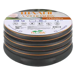 Шланг для поливу Flora Онікс 3/4" 30 м 5064854