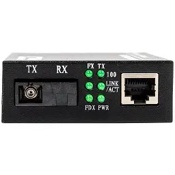 Медіаконвертер RCI 100M, 20km, SC, RJ45, Tx 1310nm, standart size metal case (RCI902W-FE-20-T) - мініатюра 2