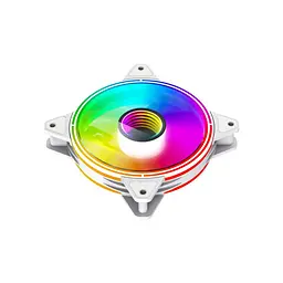 Кулер до корпусу Gamemax FN-12Rainbow-Q-Infinity WT - мініатюра 4