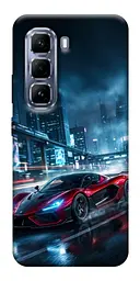 TPU чохол Demsky Red sport car для Infinix Hot 50 Pro