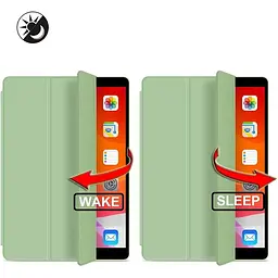 Чохол-книжка BeCover Tri Fold Soft TPU з кріпленням Apple Pencil для Apple iPad 10.2 2019/2020/2021 Green (708457) - мініатюра 3