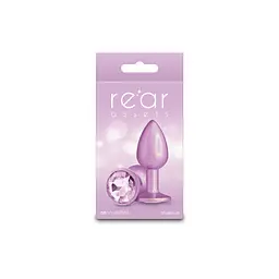 Анальна пробка NS Novelties Rear Assets - Iridescent Pink, S - мініатюра 3