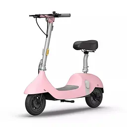Електросамокат із сидінням OKAI Ceetle PRO EA10Cpink 10', 350(900)W, 25Km/h, 10. 4Ah, 55Km, 20%, NFC, App. 29kg