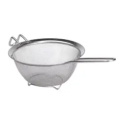 Друшляк-сито з ручкою із нержавіючої сталі 18 см Zhongjing HP-19-1-18CM